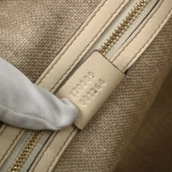 Gucci Beige Canvas Interlocking Handbag 170009 001364 177566 - Picture 9 of 9